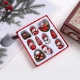 thumbnail image 1 of Christmas Tree Decoration Pendant Box Wooden Pendant Window Props Ornaments Christmas Decorations, 1 of 4