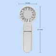 thumbnail image 3 of Ventilador de mano al aire libre de alta velocidad pequeño ventilador cambiable doble plegable ventilador USB, 3 of 7