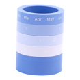 thumbnail image 2 of Estuche organizador de escritorio para lápices y bolígrafos con calendario, resistente, para niños y niñas, con capacidad para 40 bolígrafos, ideal Azul, 2 of 8