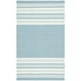 thumbnail image 6 of SAFAVIEH Dhurries Haywood Geometric Runner Rug, Turquoise, 2'6" x 8', 6 of 10