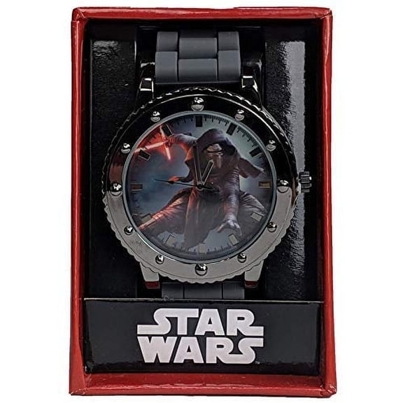 Star Wars: Episode VII - The Force Awakens Kylo Ren Gray Silicone Strap Watch