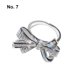 thumbnail image 4 of Guardurnaity Anillo de cristal para mujer, artesanía decorativa, nudillo de Metal, joyería para fiesta, moda informal, ropa, decoración de manos Ropa, zapatos y accesorios Miscelánea talla 7 Guardurnaity AP017311-02, 4 of 6