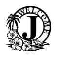 thumbnail image 1 of Metal Wrought Lettering Wall Decoration - for Patio, Front Door, Window, and Home Decor, 1 of 5