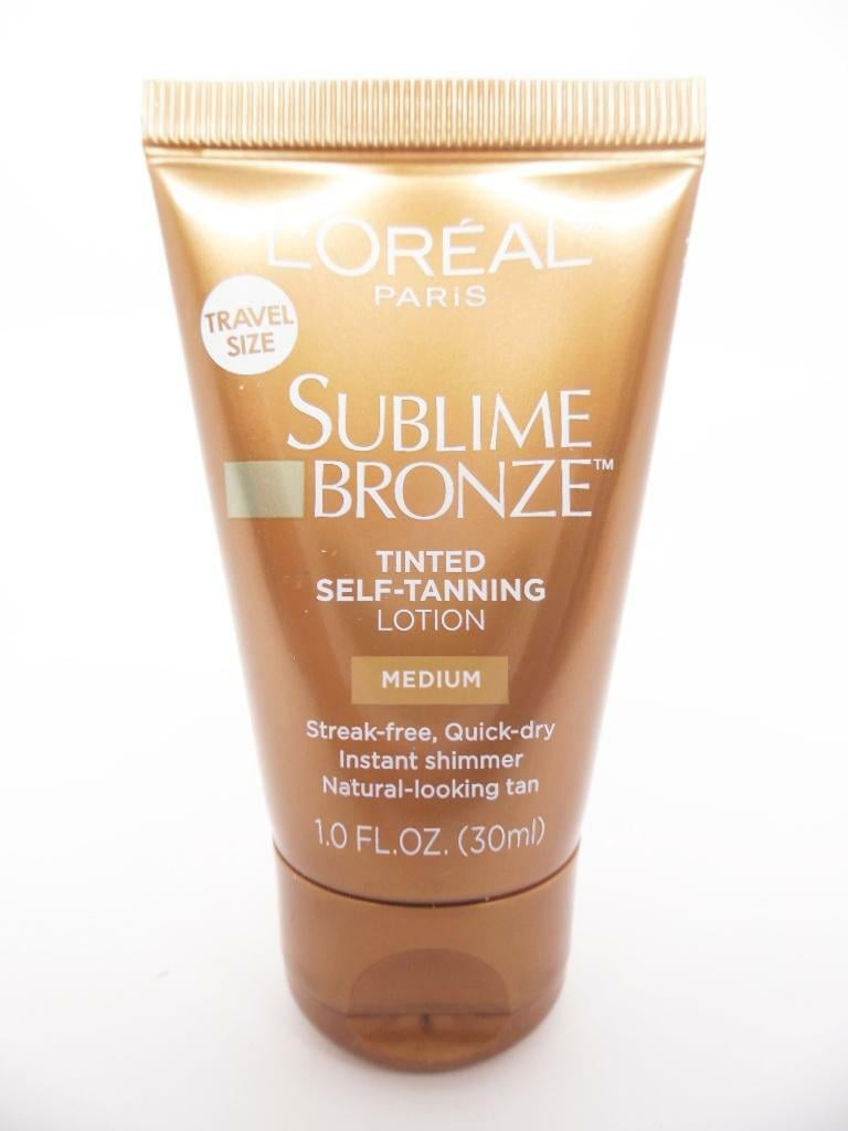 L'Oreal Paris Sublime Bronze Tinted SelfTanning Lotion Medium 1.0