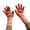 Orange powder, variant on Jesscasday 1 Pair Knitted Gloves Texting Cuff Thermal Gloves 2 Finger Touch Screens Gloves