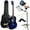 Blue, variant on RockJam Black Full-Size Dreadnought Acoustic Guitar Kit with Tuner, Bag , Stand & Lessons
