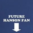 thumbnail image 2 of CafePress - Future Hanson Fan - Maternity Dark T-Shirt, 2 of 3