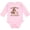 AD-Pink, variant on Someday I'll Rock a Beard Like My Daddy-bearded Dragons Boys or Girls Long Sleeve Baby Bodysuit