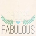 thumbnail image 3 of SD Graphics Studio 20x20 Black Modern Framed Museum Art Print Titled - Fab Self I (I choose Fabulous), 3 of 5