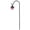 Hot Pink, variant on SeekLGT Miniature Fairy Garden Accessories Luminous Fairy Lanterns Stake Decorative Plant Hook for Outdoor Garden Terrarium Moss Potted Plants Dollhouse Decor, 1 pc