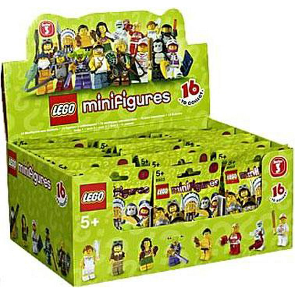 LEGO Minifigures Series 3 Mystery Box [60 Packs]