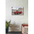 thumbnail image 2 of Epic Graffiti 'A Ride in Paris III Red Car' by Marco Fabiano, Canvas Wall Art, 26"x18", 2 of 2