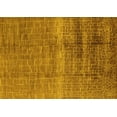 thumbnail image 1 of Ahgly Company Indoor Rectangle Solid Yellow Modern Area Rugs, 6' x 9', 1 of 4