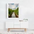 thumbnail image 2 of The Blackwater River 01 - Davis West Virginia Photography Nature Scenic Forest Landscape Summer Rural White Framed Wall Art Print 9 x 12 inches, 2 of 3