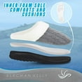 thumbnail image 5 of Bergman Kelly Womens Cable Knit Scuff Slippers, Clog Style, Elsa Collection (US Company), 5 of 8