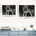 thumbnail image 6 of Acheng Canvas Wall Art Motivational Entrepreneur Painting Wolf Picture Poster Prints Artwork Decor for Home Office House Bedroom Framed Easy to Hang 20x16inch, 6 of 6