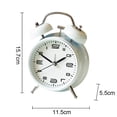 thumbnail image 2 of Reloj despertador con campana para dormitorio y decoración del hogar, bonito reloj despertador para dormitorio de niños, 2 of 5