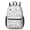 Football and Tennisball White Pattern, variant on Football and Tennisball White Pattern 17" Waterproof Oxford School Backpacks for Teens, S-Shape Padded Straps, for School, Travel, Hiking, Camping