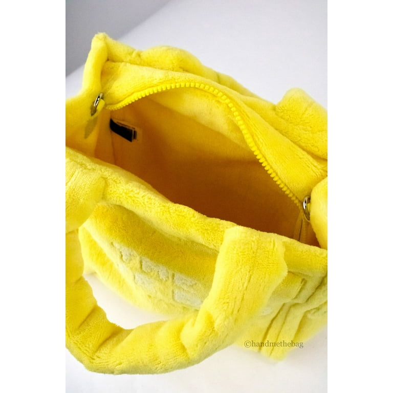 Marc Jacobs The Terry Tote Yellow Mini Soft Terry Fabric