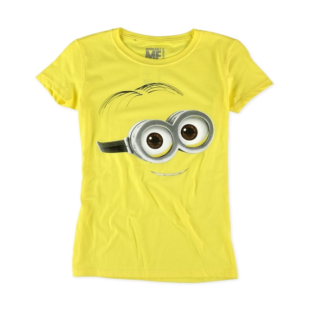 Despicable Me - Despicable Me Womens Minion Smile Graphic T-Shirt