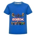 thumbnail image 1 of Camiseta Gamer de Roblox para Niños de 5 a 12 Años, Playera de Algodón Infantil con Estilo Casual, Ideal para Verano y Eventos, 1 of 4