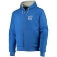 thumbnail image 2 of Men's Dunbrooke Royal Buffalo Bills Craftsman Thermal-Lined Full-Zip Hoodie, 2 of 4
