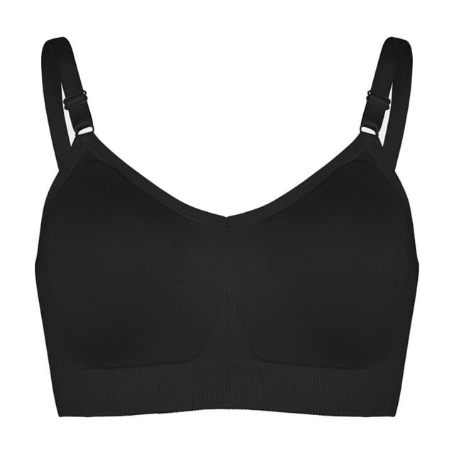 Sujetador inalámbrico sin costuras Bra KNIX Good to Go negro 36D