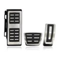 thumbnail image 1 of Sidaley Pedal de freno de aceleradores de repuesto confiable, color negro, para una fácil instalación, reposapiés, 3x Automoción decorativa y accesorios, 1 of 6
