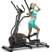 FUNMILY Elliptical Machine, Home Magnetic Elliptical Machines , Hyper-Quiet Front Drive System, Home Fitness Equipment for Cardio Training, Home Fitness Stepper, Maximum Weight Capacity 400 lbs