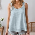 thumbnail image 2 of DHFJKG Summer Camisole Tops For Women Solid Color Lace Trim Sleeveless Tank Clothes Casual Everyday Wear Solid Color Stylish Tops, 2 of 6