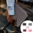 thumbnail image 3 of thinsony Laptop Bag Case Sleeve Notebook Cover Computer Protectively Shockproof Dust-proof Accessory Parts Durable Soft Burgundy, 3 of 8