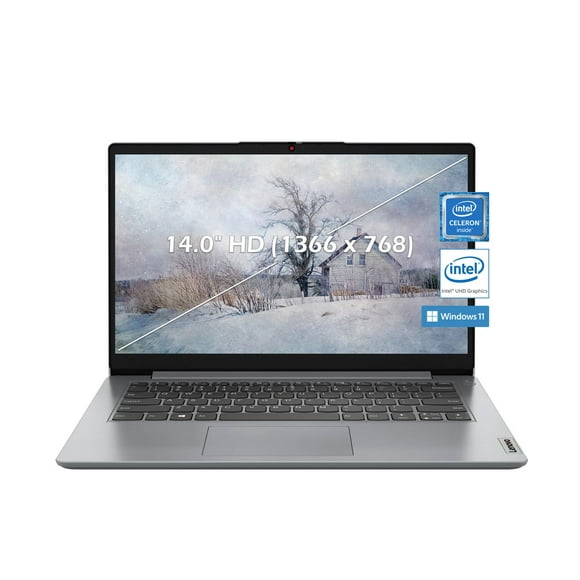 Laptop Lenovo IdeaPad 1 14 4GB RAM 256GB SSD Intel Celeron N4020