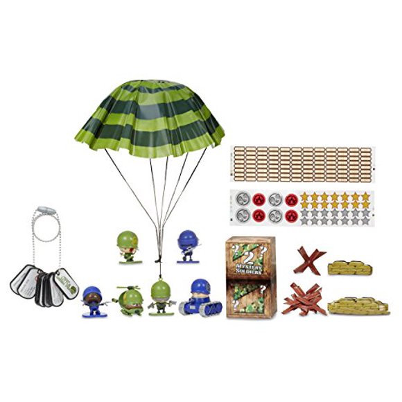 Little Green Men 8 Pack de Bataille Série 1 Style 4 Figurines