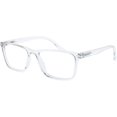 thumbnail image 2 of OPULIZE NYX Reading Glasses with Blue Light Blocking for Women Men, Rectangular Frame with UV & Eyestrain Protection, 2 of 7