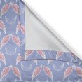thumbnail image 4 of Ambesonne Wings Print Window Valance, Innocent Symmetry Love, 54" X 12", Lavender Blue and Dried Rose, 4 of 5
