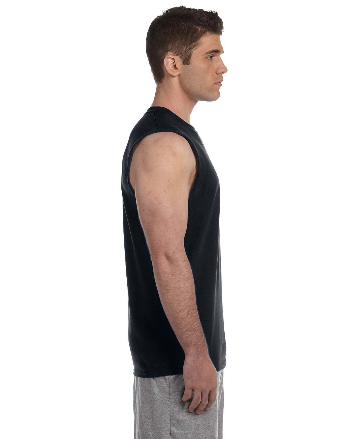 G270 Gildan Adult Ultra Cotton 6 oz Sleeveless T-Shirt 
