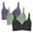 Bras for Women Multicolor, variant on M-5XL Plus Size Wireless Bras for Women 3 Pack Push Up Bralettes Ladies Multipack Breathable Full Coverage Support Underwear Bra