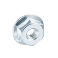thumbnail image 5 of Uxcell #8-32 Serrated Flange Hex Lock Nuts, 100Pack Carbon Steel Non-Slip Hexagon Flange Nut, Full Thread, Silver, 5 of 5