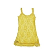 DKNY Yellow Signature Lace Camisole S