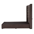 thumbnail image 3 of Box Base cama Matrimonial + Cabecera Polar Café, 3 of 7