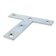 Bulldog Hardware 3 in. x 3 in. T-Plate, Zinc Plated Steel (2 Pack)