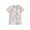 0-Pink2171, variant on Hienoo Girls Floral UPF50 Short Sleeve Half Zip Rash Guard One-Piece Swimsuit, Sizes 0-3T
