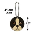 Boston Terrier Look Into My Eyes Face Pet Dog Wood Wooden Round ...