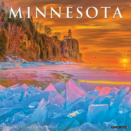 Minnesota 2026 Wall Calendar, (Paperback)