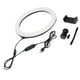 thumbnail image 1 of Luz De Regulable De Escritorio Pulgadas Con Cabeza De Soporte Para Teléfono Para Fotografía De Maquillaje CUTICAT Anillo de luz LED de 10 pulgadas, 1 of 8