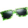 thumbnail image 3 of GFDYREE 10 Pcs Lunettes de Soleil 8 Bits Pixel Protection UV Gamer Adultes Enfants Cadeaux de Fête, 3 of 4
