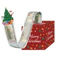 thumbnail image 5 of Christmas Money Box for Cash Gift Surprise Money Pull Out Holder with Santa Snowman Pull Card Gift Roll Box for Party Decoration, 5 of 7