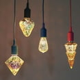 thumbnail image 3 of EIMELI  Firework Light Bulbs  Infinity 3D Light Fireworks Effect ST19 LED Light Bulb  E27 Star Firework Edison lamp Christmas Day Decoration bar Firework Bulb Party Home Christmas Party H, 3 of 3