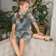 thumbnail image 4 of Balery Cool Cloud White Dragon Conjunto de Pijama Infantil de Manga Corta con Estampado – Ropa de Dormir de Algodón Suave-XX-Large, 4 of 6