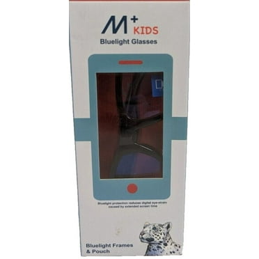 M  Kids Bluelight Glasses & Pouch Bluelight Protection from Digital Devices